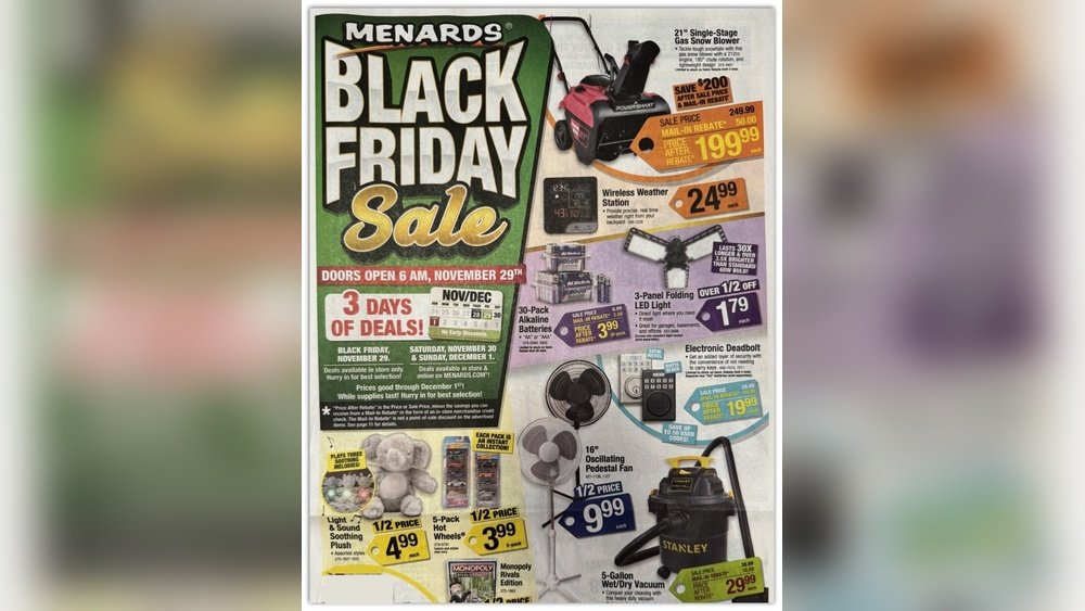 Best Black Friday Snow Blower Deals 2025